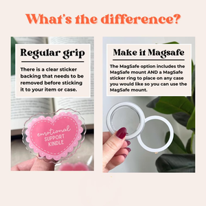 E-Reader Handyhalterung mit individuellem Design, Metallhalterung, personalisierter Handygriff mit Logo, individueller Kindle-Griff - Product Image 6