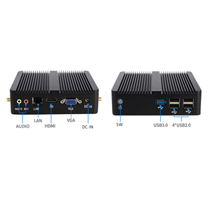 EVUC mini pc fansız bilgisayar ofis ev bilgisayar profesyonel ucuz N2830 J1800 J1900 J 2900 windows7/8/10 linux MINI PC - Product Image 5