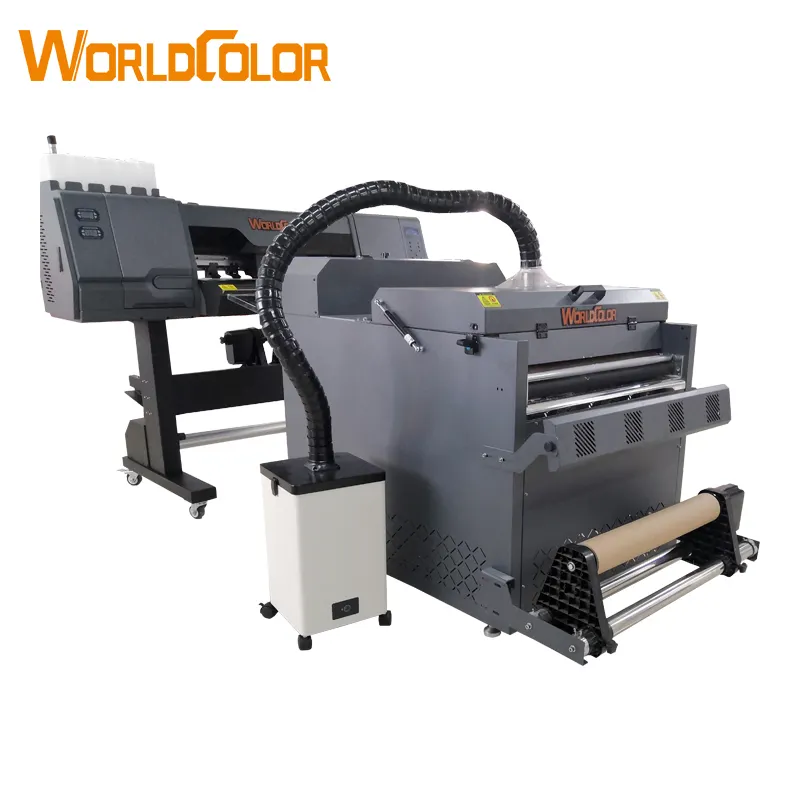 A mais nova impressora 4720 i3200 dtf 60cm, impressão de transferência de calor larga para camiseta com agitador automático