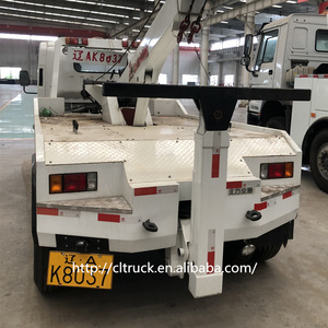 定制故障回收卡车，带起重机残骸拖车4吨清障车拖车销售