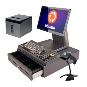 Restaurants Pos Hardware System Window Oem Pos With Sale <strong>All</strong> in <strong>One</strong> Touch With Printer Core I5 I3 Desktop Pc of <strong>Shop</strong> - Product Image 1