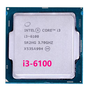 Procesador Core I3 6100 original y barato, 3,7 GHz, 3MB de caché, enchufe de doble núcleo, LGA 1151, Qual Core, CPU de escritorio de 2 núcleos - Product Image 1