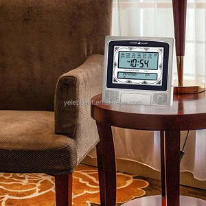 4012 Hà Lan hồi giáo nhỏ kính azan-đồng hồ al-fajia Màn hình LCD arlame quemex azan bàn đồng hồ adhan - Product Image 3