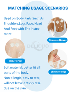 KOYO terapi stimulasi listrik tempelan elektroda berperekat dapat dipakai ulang untuk puluhan Ems Unit bantalan elektroda lengket - Product Image 6