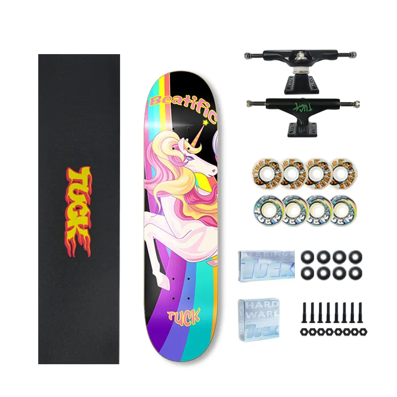 Tuck Brand Skate Board Profession elles komplettes Skateboard mit Grafik druck Skateboard Set