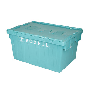 Grande Volume di fabbrica all'ingrosso di plastica Stack nido contenitore Tote che offre un eccellente risparmio di spazio in deposito o di ritorno di transito - Product Image 6