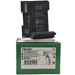Nuevo módulo de entrada/salida PLC TM3DQ8T Original controlador lógico programable salida de transistor serie TM3 para PAC dedicado - Product Image 1