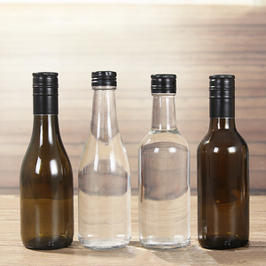 Clear Glass Bottle 20ml 30ml 50ml 100ml 100 ml 150ml 200ml 250ml 300ml 500ml 500 ml 750ml 750 ml 1000ml 12oz <strong>1l</strong> Wine Bottles - Product Image 2