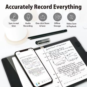 Smart Digital Pen With Magnetic Feature Office Notebook Set Business Record Student Memo <strong>Handwriting</strong> Pen OCR Better <strong>Note</strong> <strong>Taking</strong>