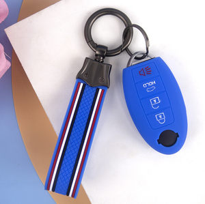リモコンキーケースシリコン車キーカバーキーアクセサリーカスタム様々な車のロゴモデル - Product Image 1
