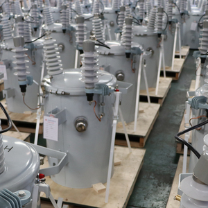 Single Overhead Top Distribution Electrical <strong>Transformer</strong> on Pole 100kva-333kva Double Voltage <strong>220v</strong> <strong>Output</strong> 10kv 6kv <strong>Input</strong> Voltage