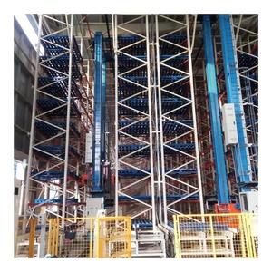 Sistema automatizado de almacenamiento y recuperación de acero (ASRS) Estante de almacén de protección contra la corrosión con acabado de recubrimiento en polvo - Product Image 6