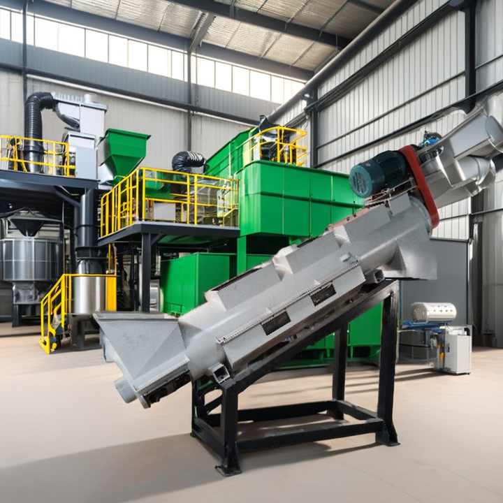 High-Speed Friction Washing Machine for Recycling Line