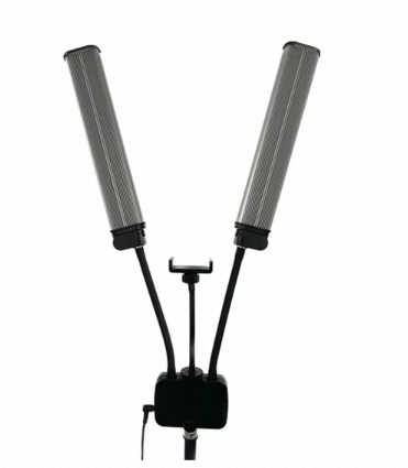 Lampe d'appoint à LED à double bras