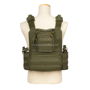 त्वरित रिलीज प्रणाली सामरिक बनियान पॉलिएस्टर/नायलॉन/ऑक्सफ़ोर्ड सुरक्षात्मक बनियान प्लेट वाहक - Product Image 6