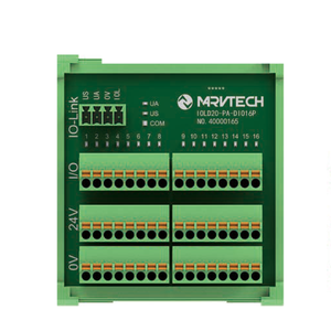 Marvtech-Módulo esclavo de IO-LINK de protección IP20, dispositivo con 16 puertos, válvula ethercat lvds, piezas de salida digital IP67
