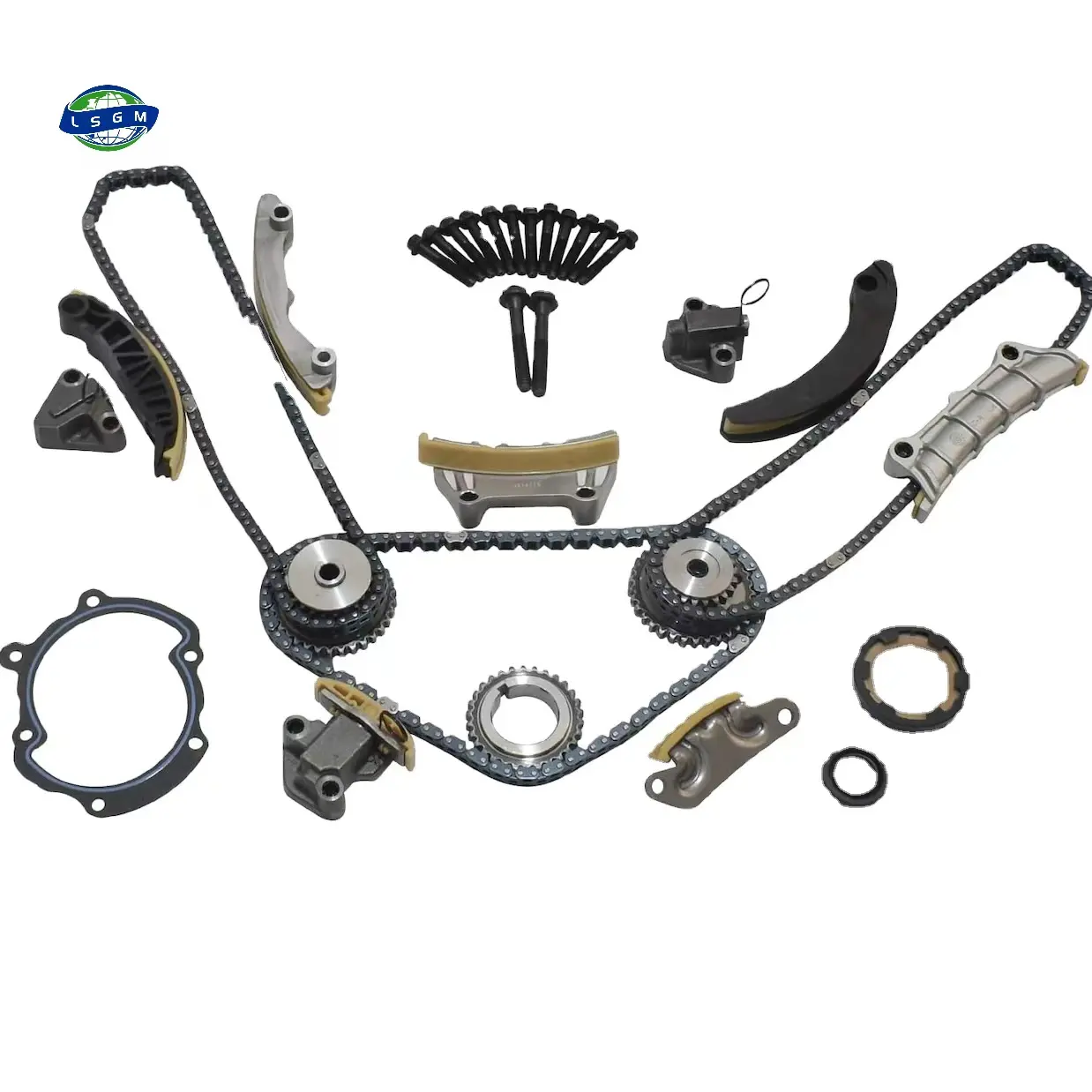 12651450 Auto parts Timing Chain Kit For Buick Cadillac CTS SRX STS Suzuki Saturn Aura Saab 3.6L V6 12651450