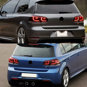 VW golf 6 mk6 R20 için LED kuyruk lambası meclisi 2008 2009 2010 2011 2012 2013 kuyruk işık sıralı dönüş sinyali - Product Image 6