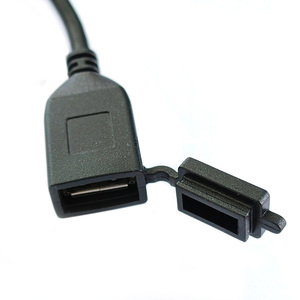 สายต่อ USB2.0ตัวผู้เป็นตัวเมียรูปตัว L ตัวขยายช่องเสียบ USB สำหรับแล็ปท็อปแผงมินิพีซีอุตสาหกรรมเครื่องอ่านการ์ด OTG - Product Image 5