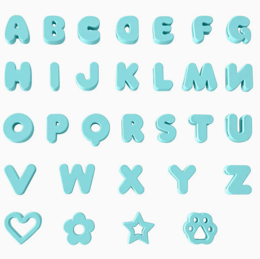Blue (A--Z letters)