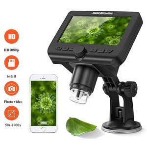 Microscopio con cámara G600 600X 3.6MP Pantalla HD Carga USB Digital portátil + Luz LED para reparación de teléfonos móviles - Product Image 4