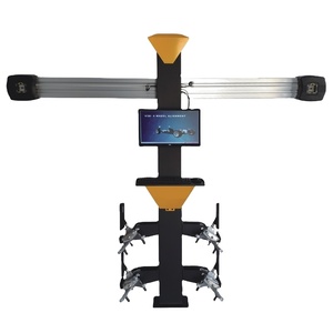 四柱汽车升降机，用于车库发射手动车轮定位机 - Product Image 1