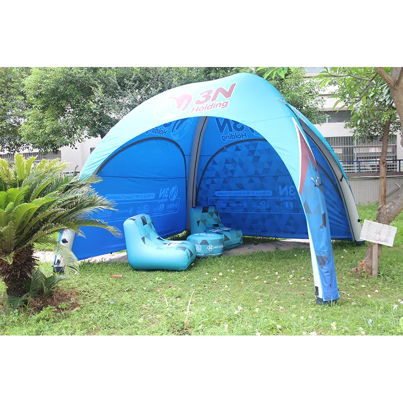 Op Maat Gemaakte Reclame Glamping Inflatables Spinschaduw Evenement Handel Tent Outdoor