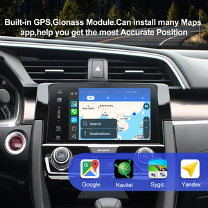 Yüksek kaliteli Carplay Ai kutusu Android 10.0 kablosuz Apple 8-Core 4G + WIFI 4 + 64G araba multimedya oynatıcı ses Netflix YouTube için - Product Image 3