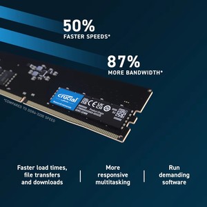 Memoria de escritorio DDR5 8GB/16GB/24GB/32GB/48GB/5200/5600MHZ 1,1 V 288PIN no ECC AMD Intel PC Compatible - Product Image 3