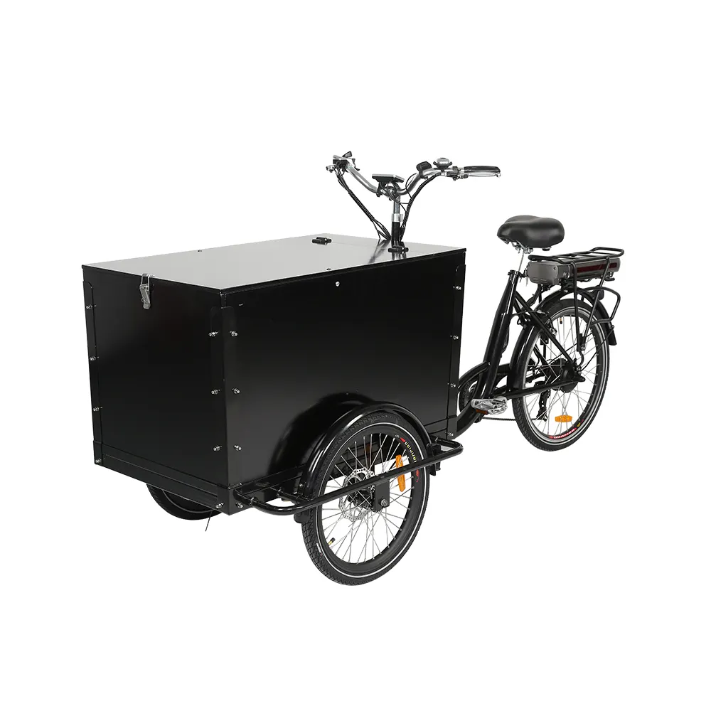 Tricycle électrique à 3 roues, solution anti-surcharge, livraison rapide, volka, vert