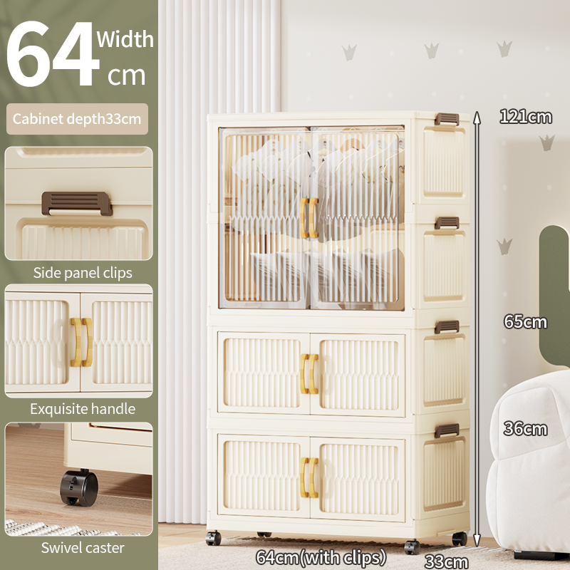 64 larghezza-1 armadio-2 armadio pieghevole
