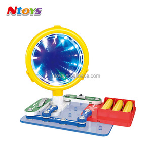 Stelo giocattoli educativi per bambini esperimento scientifico giocattolo tempo Tunnel blocchi di circuito elettronico - Product Image 2