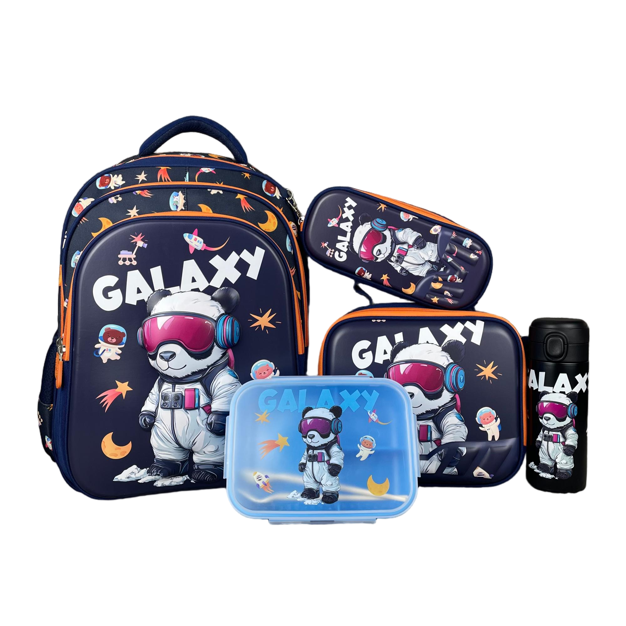16.5 inches backpack panada 5 in 1 set
