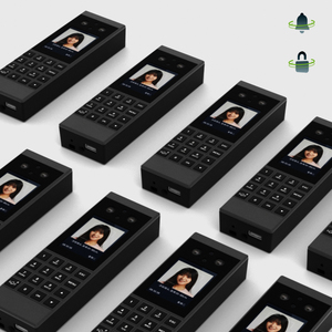 生体認証ドアアクセス制御システムQRコード商用アクセス制御と時間出席システム - Product Image 1