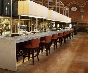 Çok renkli seçeneği led ışık çubuğu yeni tasarım restoran bar sayacı tasarımı - Product Image 6