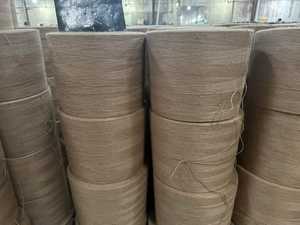 תוצרת Bangladeshi מפעל טבעי גלם יוטה חוט סטנדרטי באיכות ידידותית לסביבה אישית סיטונאי 100% טבע יוטה חוט