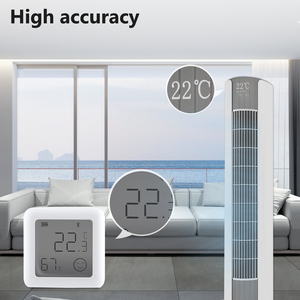 MOES Tuya Bluetooth Smart <strong>Temperature</strong> Humidity <strong>Sensor</strong> LCD Indoor Hygrometer Thermometer Remote <strong>Control</strong> - Product Image 3