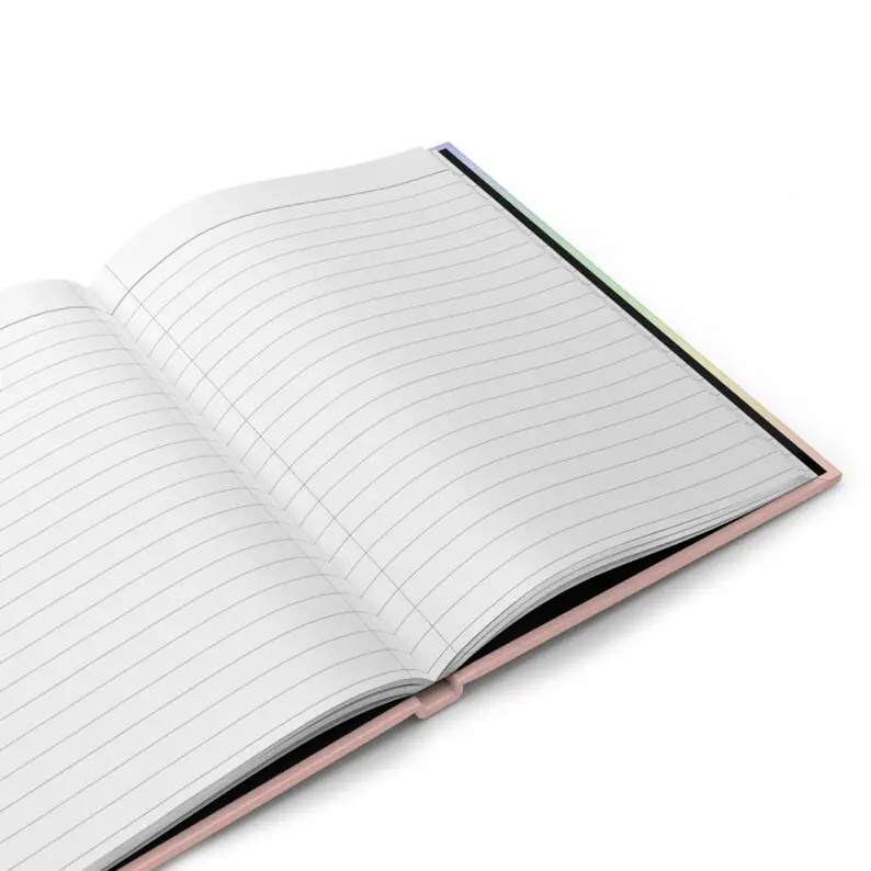 Cuaderno A5 personalizado con notas coreanas, papel de cuero disponible, material de PVC