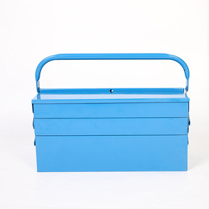 悬臂工具箱工具箱胸部便携式钢专业五金工具储物工具箱 - Product Image 5