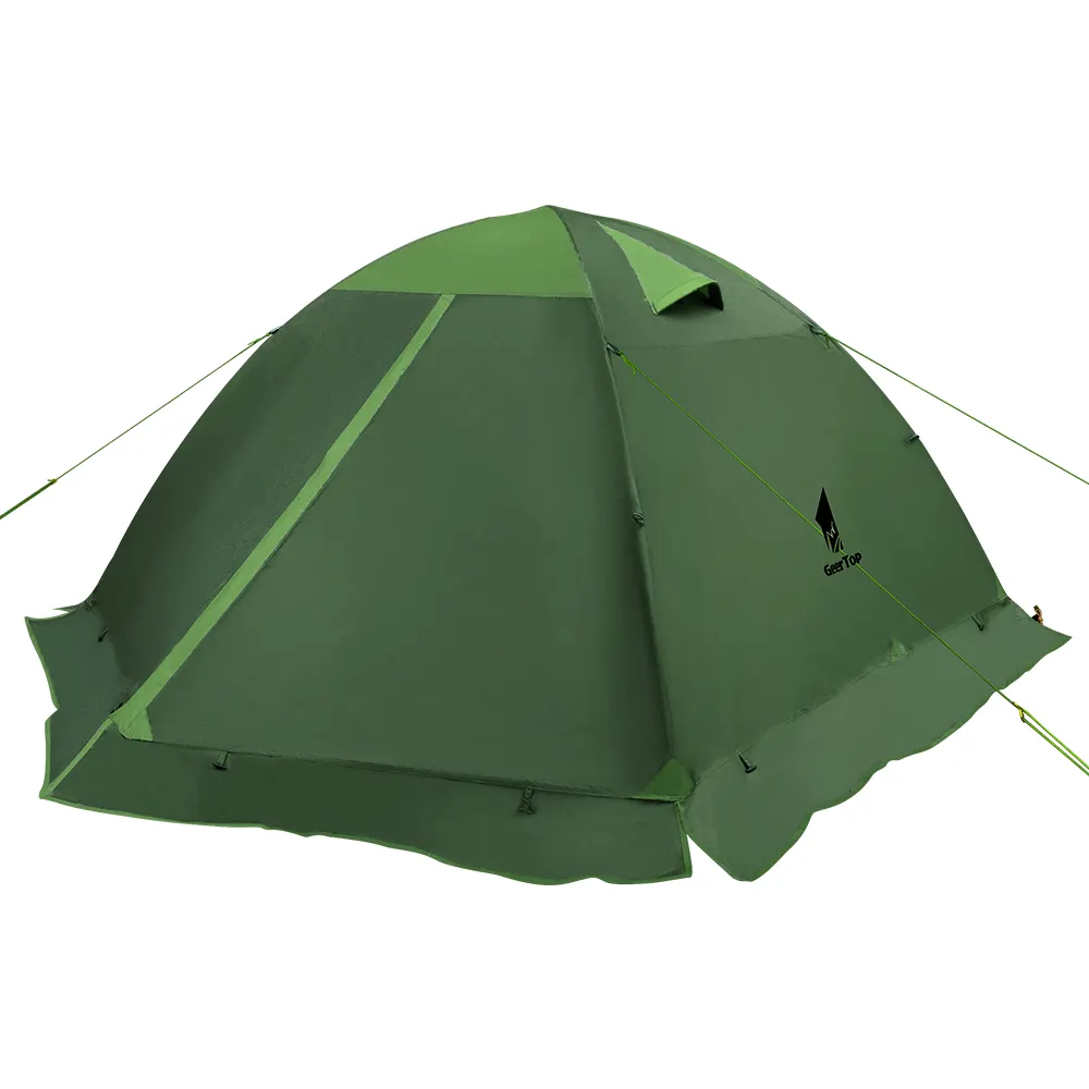 Geertop 텐트 야외 2 인 방수 휴대용 접는 캠핑 텐트