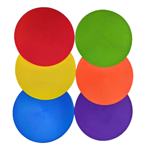 Nhà Máy Bán buôn 25cm TPE Bóng Đá đánh dấu đĩa nhanh nhẹn nón cho đào tạo Miếng Đệm Phẳng cho bóng đá & mốc Mat thiết bị - Product Image 1