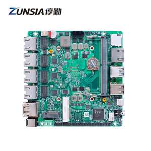Zunsia 4 LAN cổng Nano ITX <span class=keywords><strong>Board</strong></span> 12th Gen N150 N100 n305 1 * DDR5 16GB POE 6com x86 công nghiệp Router pfsense tường lửa Bo mạch chủ - Product Image 2