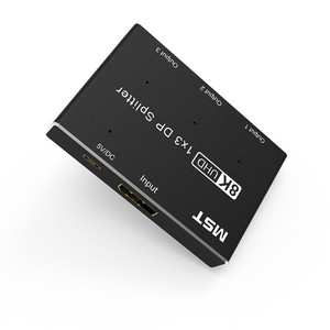 Divisores y convertidores de video DP1.4MST 8K DisplayPort Divisor de video de 3 puertos DP1.4MST 8K @ 30Hz 4K @ 144Hz Distribuidor de video HD - Product Image 2