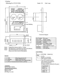 GP2Y0E03 Infrared Distance Measuring <strong>Sensor</strong> Module SHARP 4-50cm IR Ranging High Precision I2C IIC Output for <strong>Arduino</strong>