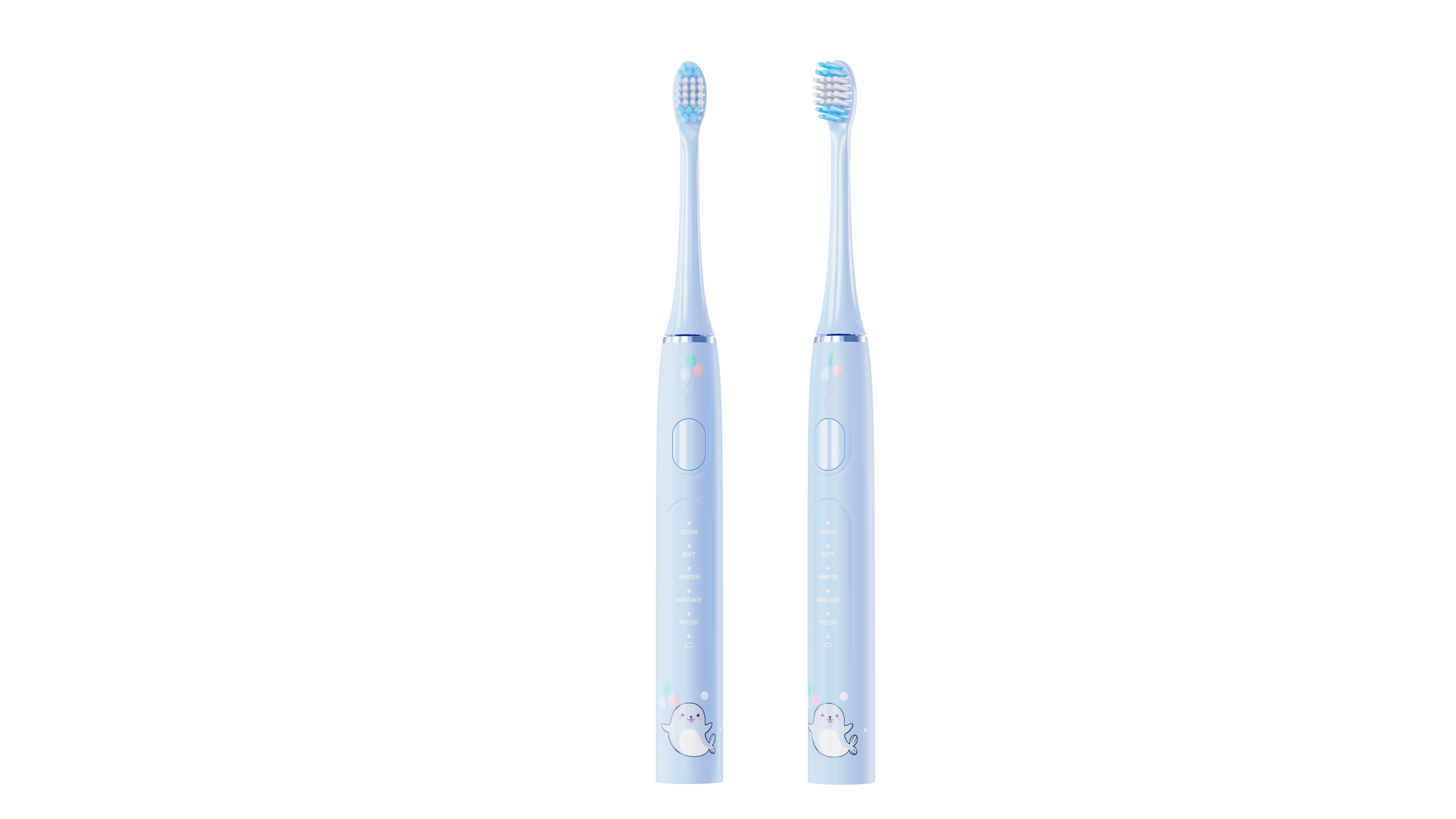 brosse à dents bleue