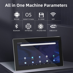 Shenzhen Android RK3568 Core Board Tablet Computer All-in-One pannello Touchscreen PC con Linux supporta Wifi per uso aziendale - Product Image 2