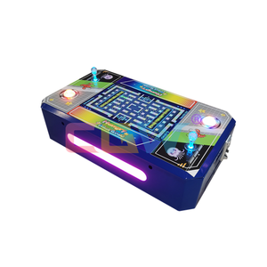 CGW GOOD PROFIT Kids Mini Arcade Machine Bartop Arcade Console Cocktail Mini Arcade Game Mesa de juegos que funciona con monedas - Product Image 1