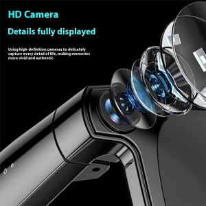 Kamera pintar, kamera pintar dengan perekam Video, Speaker kaca foto Audio nirkabel, kamera penerjemah kacamata pintar nirkabel - Product Image 3