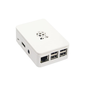 Estuche blanco listo para enviar para Raspberry Pi 2B/3B/3B + Kit de placa de desarrollo con fácil compatibilidad