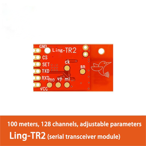 Ling-TR2 2.4Ghz Wireless Transmitter <strong>Receiver</strong> Module Kit Two-Way Transparent for IOT/Ardui Remote Control RF Module
